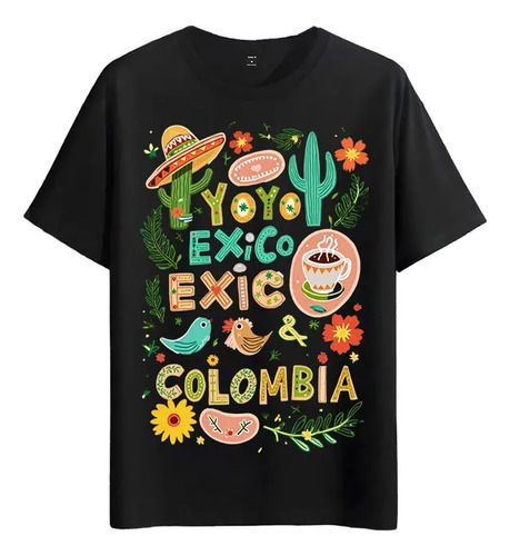 Tshirt 2026 Muscle Freaks Mexico Colombia Cactus Style Hat_viptrois.com
