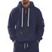 Men's Clothing Hooded Heavyweight Plus Velvet Pullover Men's Sports Casual Jacket Men_viptrois.com