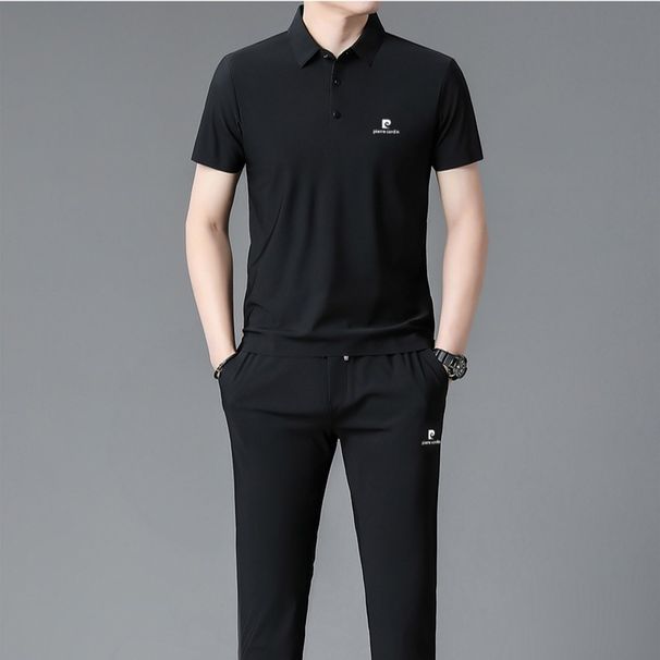 Men's Clothing Fashion Casual Sports Suits Middle-Aged And Young Men Two-Piece Suits_viptrois.com