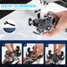Electric Head Shaver For Men 8D Upgraded 6-in-1 Bald Waterproof Wet/Dry Razor_viptrois.com