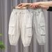 Boys' Summer Thin Trousers, Street Style Boys' Summer Overalls, Children's Ice Feeling Refreshing Anti Mosquito Pants_viptrois.com