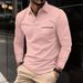 Men's Clothing Spring And Autumn Polo Shirt Button Pocket Men's Sports Polo Shirt_viptrois.com