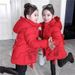 Mother & Kids Girls' Winter Coat With Hood – Warm Long Padded Jacket For Toddlers & Kids (3-8 Years), Soft Polyester Shell, Lightweight & Stylish_viptrois.com