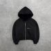 Reversible Zip-Up Hoodie With Leopard Print - Oversized Unisex Pullover For Men & Women, Streetwear Fashion, Cozy Fleece Lining, Two-Wear Style_viptrois.com