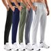 Men's Clothing Independent Website Men's Casual Sports Basketball Running Pants Loose Drawstring Elastic Waist Long Pants_viptrois.com