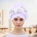 New Style Space Layer Heavy Duty Flower African Hat_viptrois.com