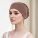 New Style Multi Color Elastic Mercerized Cotton Base Cap Baotou Cap Spot_viptrois.com