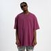 Summer Trendy Brand Short Sleeve 260g Washed Dyed Vintage Men's T-Shirt_viptrois.com