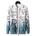 Pure Cross-Border Hot-Selling European Plus Size Mink Velvet Gradient Knitted Sweater Men's Cardigan Jacket Autumn Winter_viptrois.com