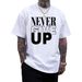 Men's Letter Printing Hot Sale Short Sleeved T Shirt Men's Summer_viptrois.com