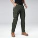 Men's Clothing Men's Heavyweight Relaxed Fit Cargo Pants - Japanese Retro Workwear Joggers With Stretch (Army Green, Black, Grey, Khaki, Navy)_viptrois.com