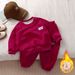 Kids' clothing Children's fall hoodie winter fleece loose tracksuit boys and girls_viptrois.com