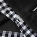 College Style Two-Piece Hooded Sweatshirt For Men Irregular Color Block Plaid Cartoon Dog Ear Hat Trendy Brand_viptrois.com