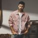 Men's clothing Trendy Washed Assut Clothing Jacket Denim Jacket_viptrois.com