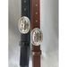 I can't hide my anger slogan coffee black leather belt graffiti punk hottie distressed belt trendy_viptrois.com
