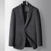 Men's Clothing Men's Casual Suit Autumn And Winter Mulberry Silk Wool Single Western Light Luxury Business Official Wool Suit Jacket_viptrois.com