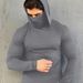 Men's Clothing Sports Tight Fitting Shaping Mask With Hood One Piece Long Sleeved Running Outdoor Sports Breathable Quick Drying Clothes_viptrois.com