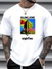 Killing Joke - Eighties - T-Shirt, Reptinted T-shirt, Gift For Rock Fan TE3413 Slightly Soft Versatile Graphic Stretched Breathable Summer Homme_viptrois.com