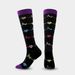 Sports elastic compression socks leg high cylinder body sculpting women's pressure socks_viptrois.com