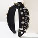 Halloween Element Headband Letter Hairband With Rhinestone Skull And Letter HALLOWEEN Decorations, Gothic Holiday Hair Accessories_viptrois.com