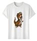 Tshirt Muscle Freaks 2026 Dog Dinosaur Corgi Style Petiotic Do_viptrois.com