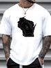 Wisconsin Lake Map T Shirt Slightly Soft Comfortable Unisex Designer Clothes Top For Everyday Wear Breathable Stretched Casual Streetwear Summer_viptrois.com