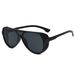 Men's Sunglasses New One Piece Sunglasses Personality Punk Glasses Large Frame Goggles_viptrois.com