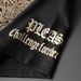 Men's Clothing station light luxury high-end light luxury brand men's summer printed hot diamond short-sleeved T-shirt trousers casual suit_viptrois.com