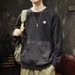 Loom European American Spring And Autumn New Pullover Sweatshirt Youth Long Sleeve T-Shirt Zipper Pocket Outerwear Men's_viptrois.com