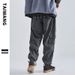 Men's Clothing Men's Wear Tide brand paint overalls men 2024 autumn new men's wear pants stone mill casual trousers men_viptrois.com