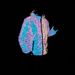 Men's Clothing Personalized Colorful Bird's Nest Pattern Full Reflective Jacket Outdoor Sports Jacket _viptrois.com