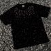Heavyweight Short Sleeved Summer T-Shirt Unisex High Street Loose Fit American Style Trendy Starry Sky Top For Men And Women_viptrois.com