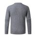 Loom 2024 Autumn Winter New Men's European And American Simple Solid Color Knitwear Trendy Cardigan Youth Knit_viptrois.com