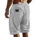 Men's Corduroy Shorts Summer Casual Comfortable Elastic Waist Drawstring Multiple Colors Fashionable Cargo Pants_viptrois.com
