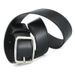Simple and high-end waistband, women's Korean version, new versatile jeans, decorative male student belt, matte silver_viptrois.com