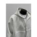 3D Backpack Design Cardigan Sweatshirt Casual Versatile Solid Color Jacket Hoodie_viptrois.com