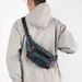 Gym Bags New Waterproof Waist Bag Men's High End Messenger Bag Trendy Fashion Sports Chest Bag Nylon Cloth Men's Bag_viptrois.com