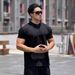 Summer Collection Cuffs New Chinese Polo Shirt Short Sleeve Henley Collar Men's Basketball Running Training Waffle_viptrois.com