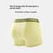 Pulse 7386 Xinjiang 100% 10A Grade Antibacterial Crotch Men's Pure Cotton Four-Corner Boxer Briefs_viptrois.com