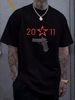 Staccato 2011 Firearms Men's Classic T-Shirt Breathable Unisex Summer Designer Clothes Stretched Top For Everyday Wear Homme Graphic Fashion_viptrois.com