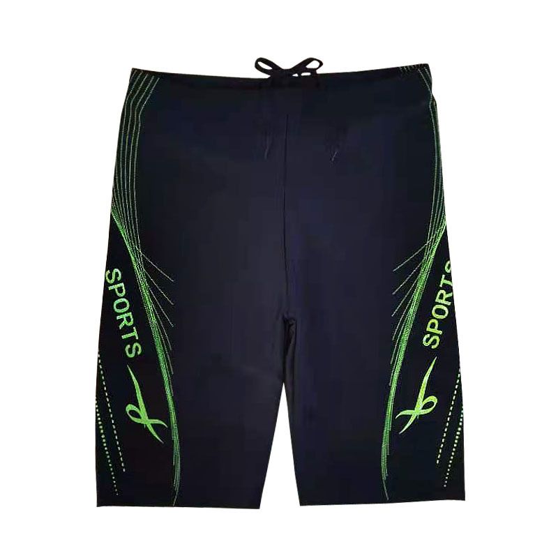 Man's clothing Men's swimming trunks Men's swimwear five-point swimming trunks Competitive swimming trunks offset swimming trunks_viptrois.com