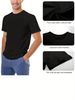 Maglietta Uomo 180g Cotone Stampa Picco Montano Sul Petto, Morbida Traspirante Per Outdoor E Look Casual Estate 2026_viptrois.com
