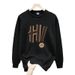 Autumn And Winter Round Neck Hoodie Versatile Men's Inner Layer Long Sleeved T-shirt Base Shirt_viptrois.com