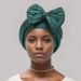 Fashion Hot Forehead Big Bow African Baotou Hat Elastic Comfortable Turban Hat_viptrois.com