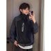 Men's Clothing Contrast Color Stitching Design Quick Drying Sun Protection Jacket Men's Summer Mountain Outdoor Sports Hooded Sun Protection Clothing_viptrois.com