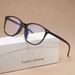 Fashion Reading Non-Prescription Rice Stud Style For Women And Men Round Frame Blue Light Blocking Computer Glasses_viptrois.com