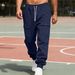 Men's Fleece Cargo Pants – Winter Workwear Trousers With Multi-Pockets & Stretch Fit (S-XXXL)_viptrois.com