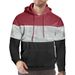 Men's Long Sleeve Casual Hoodie With Color Block Design - Comfortable & Stylish Pullover Sweatshirt For Fall & Winter_viptrois.com