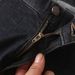 Men's Summer Thin Fit Mid Waist Straight Leg Jeans Wrinkle Free 2K122 Mulberry Silk Breathable Denim Jeans_viptrois.com
