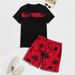 Summer Men's Casual T-Shirt With 3D Coconut Tree Pattern Printed Style For Beach Shorts Set_viptrois.com